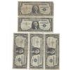 Image 1 : 1957 $1 Silver Certificate Currency Lot of 5