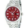 Image 1 : Rolex Stainless Steel Diamond DateJust Men's Watch