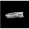 Image 1 : 1.36 ctw Diamond Ring - 18KT White Gold