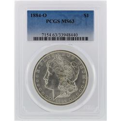 1884-O PCGS MS63 Morgan Silver Dollar