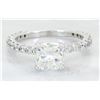 Image 1 : 2.20 ctw Certified Diamond Ring - 14KT White Gold