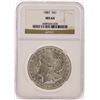 Image 1 : 1887 NGC  MS64 Morgan Silver Dollar