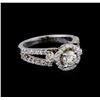 Image 1 : 1.13 ctw Diamond Ring - 14KT White Gold