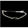 Image 2 : 14KT White Gold 0.26 ctw Diamond Bracelet