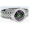 Image 6 : Rolex Stainless Steel 3.50 ctw Diamond DateJust Men's Watch