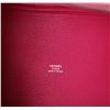 Image 4 : Hermes Magenta Leather Shoulder Bag