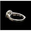 Image 3 : 14KT White Gold 1.81 ctw Fancy Brown Diamond Ring