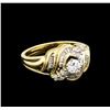 Image 1 : 0.99 ctw Diamond Ring - 14KT Yellow Gold