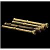 Image 1 : 10KT Yellow Gold Multi Gemstone Propelling Pencil Set