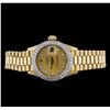 Image 1 : Rolex 18KT Yellow Gold Diamond DateJust Ladies Watch