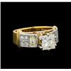 Image 1 : 2.00 ctw Diamond Ring - 14KT Yellow and White Gold