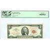 Image 1 : 1963 PCGS GN66PPQ $2 Red Seal Legal Tender Bank Note