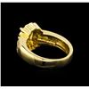 Image 3 : 14KT Yellow Gold 1.23 ctw Diamond Ring