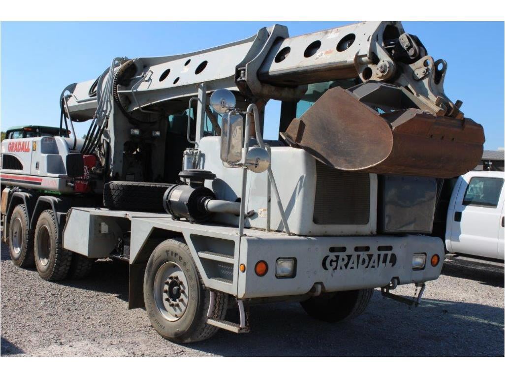 2006 GRADALL XL4100 WHEELED EXCAVATOR VIN/SN:210018080 - Mecerdes Benz ...