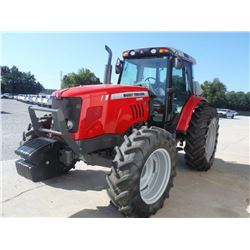 2010 MASSEY FERGUSON 5465 FARM TRACTOR VIN/SN:V244019 - MFWD, 3 PTH, PTO, 3 hyd. remotes, ECAB w/ AC