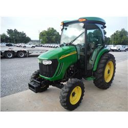 2011 JOHN DEERE 4720 FARM TRACTOR VIN/SN:841307 - MFWD, 3 PTH, PTO, ECAB w/ AC, 13.6-28 rear tires, 