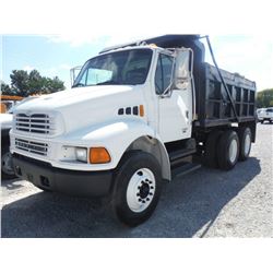 2004 STERLING M8500 ACTERRA DUMP TRUCK VIN/SN:2FZHCHCS84AM54189 - T/A, Mercedes Benz diesel, Allison