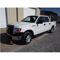 2014 FORD F150 PICKUP TRUCK VIN/SN:1FTFW1EF9EKD69513 - 4x4, crew cab, V8 gas, A/T, AC, odometer read