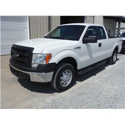 2014 FORD F150 PICKUP TRUCK VIN/SN:1FTEX1EM4EFA94908 - 4x4, ext. cab, V6 gas, A/T, AC, odometer read