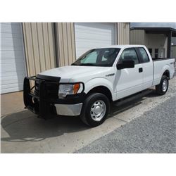 2014 FORD F150 PICKUP TRUCK VIN/SN:1FTEX1EM5EFB02630 - 4x4, ext. cab, V6 gas, A/T, AC, brush guard, 