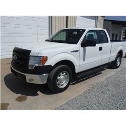 2014 FORD F150 PICKUP TRUCK VIN/SN:1FTEX1CM7EFC09617 - ext. cab, V6 gas, A/T, AC, odometer reading 5