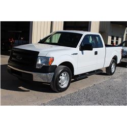 2014 FORD F150 PICKUP TRUCK VIN/SN:1FTEX1CM6EFB18290 - ext. cab, V6 gas, A/T, AC, odometer reading 6