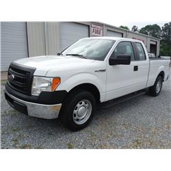 2013 FORD F150 PICKUP TRUCK VIN/SN:1FTEX1CM3DFB61404 - ext. cab, V6 gas, A/T, AC, odometer reading 6