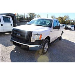 2013 FORD F150 PICKUP TRUCK VIN/SN:1FTEX1CM2DFC14108 - ext. cab, V6 gas, A/T, AC, odometer reading 6