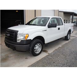 2012 FORD F150 PICKUP TRUCK VIN/SN:1FTFX1EF9CFC22613 - 4x4, ext. cab, V8 gas, A/T, AC, bed cover, od