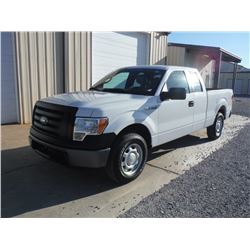 2012 FORD F150 PICKUP TRUCK VIN/SN:1FTEX1CM7CFB36780 - ext. cab, V6 gas, A/T, AC, odometer reading 5