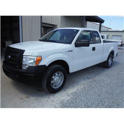 2012 FORD F150 PICKUP TRUCK VIN/SN:1FTEX1CM5CFB27124 - ext. cab, V6 gas, A/T, AC, odometer reading 5