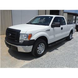 2012 FORD F150 PICKUP TRUCK VIN/SN:1FTEX1CM6CFB96498 - ext. cab, V6 gas, A/T, AC, odometer reading 5