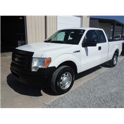 2012 FORD F150 PICKUP TRUCK VIN/SN:1FTEX1CM1CFB27072 - ext. cab, V6 gas, A/T, AC, odometer reading 5