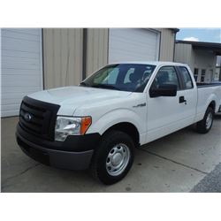 2012 FORD F150 PICKUP TRUCK VIN/SN:1FTEX1CM1CFB58824 - ext. cab, V6 gas, A/T, AC, odometer reading 6