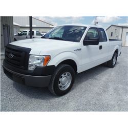 2012 FORD F150 PICKUP TRUCK VIN/SN:1FTEX1CM7CFB27108 - ext. cab, V6 gas, A/T, AC, odometer reading 6