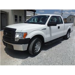 2012 FORD F150 PICKUP TRUCK VIN/SN:1FTEX1CM7CFC04009 - ext. cab, V6 gas, A/T, AC, odometer reading 6