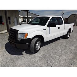 2011 FORD F150 PICKUP TRUCK VIN/SN:1FTEX1CM5BFC07165 - ext. cab, V6 gas, A/T, AC, odometer reading 4
