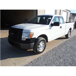 2011 FORD F150 PICKUP TRUCK VIN/SN:1FTEX1CM2BFB17844 - ext. cab, V6 gas, A/T, AC, odometer reading 5
