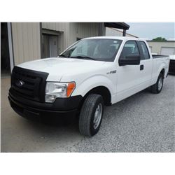 2011 FORD F150 PICKUP TRUCK VIN/SN:1FTEX1CM7BFC07166 - ext. cab, V6 gas, A/T, AC, odometer reading 5