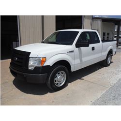 2011 FORD F150 PICKUP TRUCK VIN/SN:1FTEX1CMXBFC07159 - ext. cab, V6 gas, A/T, AC, odometer reading 6