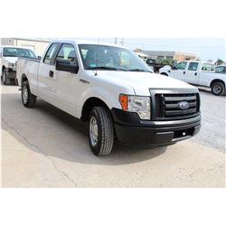 2011 FORD F150 PICKUP TRUCK VIN/SN:1FTEX1CM9BFC07170 - ext. cab, V6 gas, A/T, AC, odometer reading 7