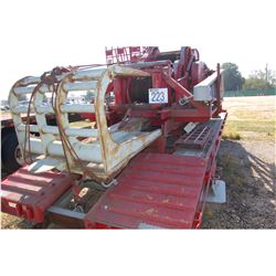AMERICAN 90-B GENERAL PURPOSE HOIST VIN/SN:128383 - three drum, mtd. on T/A trailer, S/N 1C9TB224211