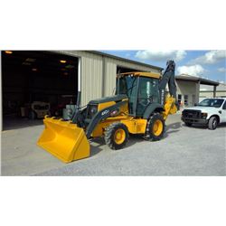 2007 JOHN DEERE 410J BACKHOE, VIN/SN:150565 - 4x4, E-stick, GP bucket, 24'' hoe bucket, 48" clean ou