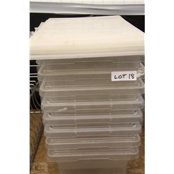 LOT OF PLASTIC INSERTS