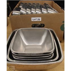 LOT OF ST/STEEL BOWLS