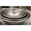 Image 1 : LOT OF ST/STEEL MIXING BOWLS
