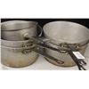 Image 1 : LOT OF 5 COOKING POTS