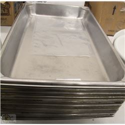 LOT OF FULL SIZED 3" DEEP INSERTS