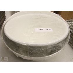 LOT OF 2 WHITE BOWLS