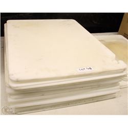 LOT OF LARGE CUTTING BOARDS